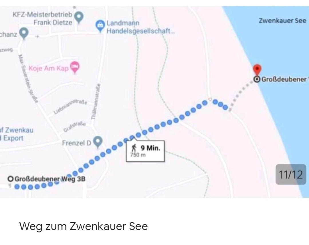 Fewo - Seensucht Am Zwenkauer See Екстериор снимка